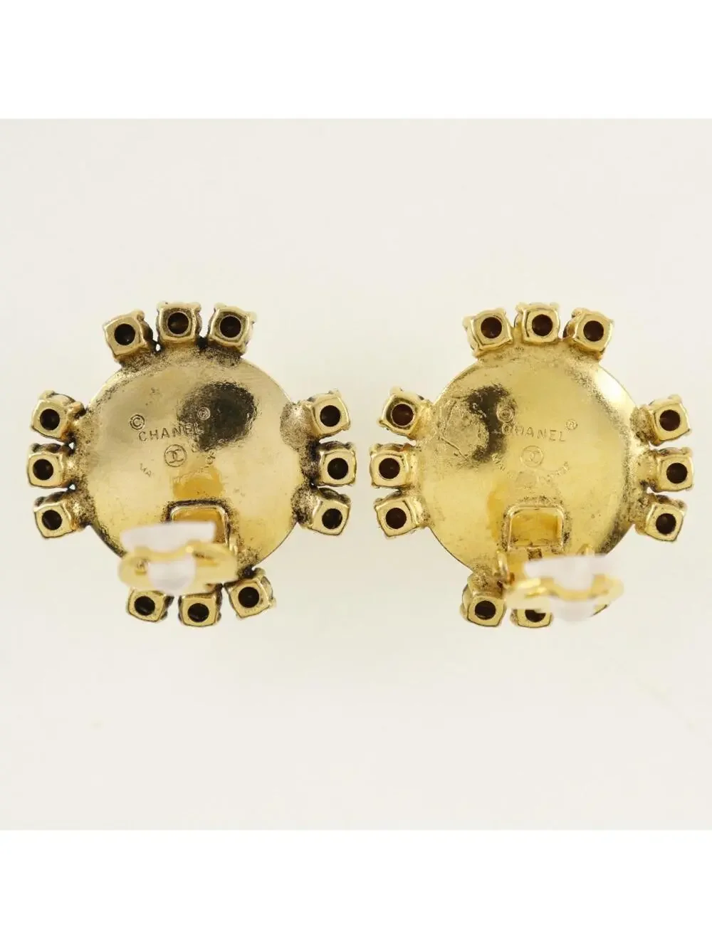 Chanel Clip-On Earrings Pearl #228784C72B